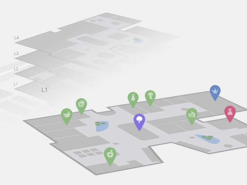 Interactive 3D Mall Map